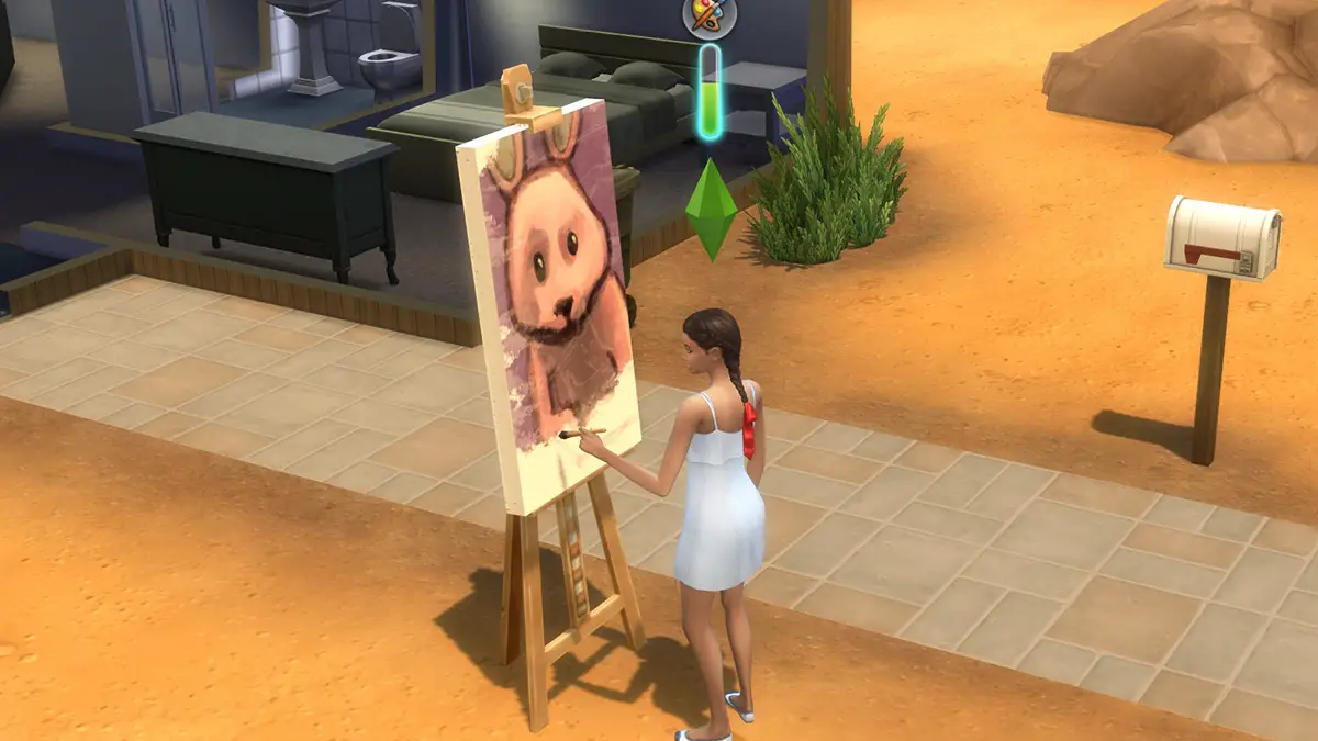 Painting Skill Guide in The Sims 4